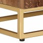 vidaXL TV-Schrank 110x30x40 cm Massivholz Mango und Eisen vidaXL TV-Schrank 110x30x40 cm Massivholz Mango und Eisen