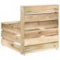 vidaXL 4-tlg. Garten-Lounge-Set Grün Imprägniertes Kiefernholz vidaXL 4-tlg. Garten-Lounge-Set Grün Imprägniertes Kiefernholz