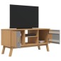 vidaXL TV-Schrank OLDEN Grau und Braun 114x43x57 cm Massivholz Kiefer vidaXL TV-Schrank OLDEN Grau und Braun 114x43x57 cm Massivholz Kiefer