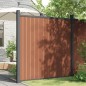 vidaXL Zaunelement Braun 173x186 cm WPC vidaXL Zaunelement Braun 173x186 cm WPC