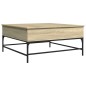 vidaXL Couchtisch Sonoma-Eiche 95x95x45 cm Holzwerkstoff und Metall vidaXL Couchtisch Sonoma-Eiche 95x95x45 cm Holzwerkstoff und Metall
