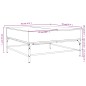 vidaXL Couchtisch Sonoma-Eiche 95x95x45 cm Holzwerkstoff und Metall vidaXL Couchtisch Sonoma-Eiche 95x95x45 cm Holzwerkstoff und Metall