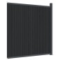 vidaXL Zaunelement Grau 173x186 cm WPC vidaXL Zaunelement Grau 173x186 cm WPC