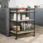 vidaXL Küchenwagen Sonoma-Eiche 65x40x86,5 cm Holzwerkstoff vidaXL Küchenwagen Sonoma-Eiche 65x40x86,5 cm Holzwerkstoff