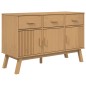 vidaXL Sideboard OLDEN Braun 114x43x73,5 cm Massivholz Kiefer vidaXL Sideboard OLDEN Braun 114x43x73,5 cm Massivholz Kiefer