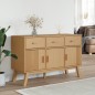 vidaXL Sideboard OLDEN Braun 114x43x73,5 cm Massivholz Kiefer vidaXL Sideboard OLDEN Braun 114x43x73,5 cm Massivholz Kiefer