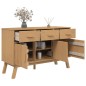 vidaXL Sideboard OLDEN Braun 114x43x73,5 cm Massivholz Kiefer vidaXL Sideboard OLDEN Braun 114x43x73,5 cm Massivholz Kiefer