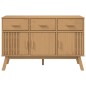 vidaXL Sideboard OLDEN Braun 114x43x73,5 cm Massivholz Kiefer vidaXL Sideboard OLDEN Braun 114x43x73,5 cm Massivholz Kiefer
