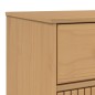 vidaXL Sideboard OLDEN Braun 114x43x73,5 cm Massivholz Kiefer vidaXL Sideboard OLDEN Braun 114x43x73,5 cm Massivholz Kiefer