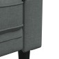 vidaXL Chesterfield-Sessel Dunkelgrau Stoff vidaXL Chesterfield-Sessel Dunkelgrau Stoff