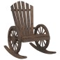 vidaXL Adirondack-Schaukelstühle 2 Stk. Massivholz Tanne vidaXL Adirondack-Schaukelstühle 2 Stk. Massivholz Tanne