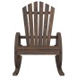 vidaXL Adirondack-Schaukelstühle 2 Stk. Massivholz Tanne vidaXL Adirondack-Schaukelstühle 2 Stk. Massivholz Tanne