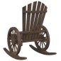 vidaXL Adirondack-Schaukelstühle 2 Stk. Massivholz Tanne vidaXL Adirondack-Schaukelstühle 2 Stk. Massivholz Tanne