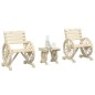 vidaXL 3-tlg. Garten-Lounge-Set Massivholz Tanne vidaXL 3-tlg. Garten-Lounge-Set Massivholz Tanne