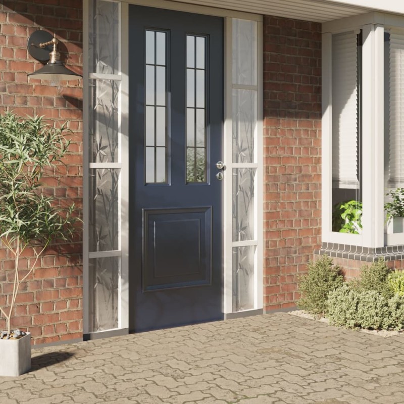 vidaXL Fensterfolien 2 Stk. Matt Bambus-Muster PVC vidaXL Fensterfolien 2 Stk. Matt Bambus-Muster PVC