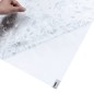 vidaXL Fensterfolien 4 Stk. Matt Blumen-Muster PVC vidaXL Fensterfolien 4 Stk. Matt Blumen-Muster PVC