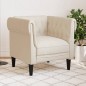 vidaXL Sessel Chesterfield Leinen vidaXL Sessel Chesterfield Leinen