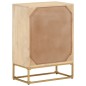 vidaXL Kommode 55x30x76 cm Massivholz Mango und Eisen vidaXL Kommode 55x30x76 cm Massivholz Mango und Eisen