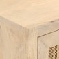 vidaXL Kommode 55x30x76 cm Massivholz Mango und Eisen vidaXL Kommode 55x30x76 cm Massivholz Mango und Eisen