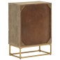 vidaXL Kommode 55x30x76 cm Massivholz Mango und Eisen vidaXL Kommode 55x30x76 cm Massivholz Mango und Eisen