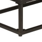 vidaXL Sideboard Schwarz 55x30x76 cm Massivholz Mango und Eisen vidaXL Sideboard Schwarz 55x30x76 cm Massivholz Mango und Eisen