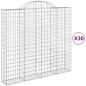 vidaXL Gabionen mit Hochbogen 30Stk. 200x50x180/200cm Verzinktes Eisen vidaXL Gabionen mit Hochbogen 30Stk. 200x50x180/200cm Verzinktes Eisen