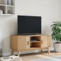 vidaXL TV-Schrank OLDEN Braun 114x43x57 cm Massivholz Kiefer vidaXL TV-Schrank OLDEN Braun 114x43x57 cm Massivholz Kiefer