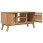 vidaXL TV-Schrank OLDEN Braun 114x43x57 cm Massivholz Kiefer vidaXL TV-Schrank OLDEN Braun 114x43x57 cm Massivholz Kiefer