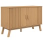 vidaXL Sideboard OLDEN Braun 114x43x73,5 cm Massivholz Kiefer vidaXL Sideboard OLDEN Braun 114x43x73,5 cm Massivholz Kiefer