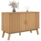 vidaXL Sideboard OLDEN Braun 114x43x73,5 cm Massivholz Kiefer vidaXL Sideboard OLDEN Braun 114x43x73,5 cm Massivholz Kiefer