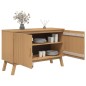 vidaXL Sideboard OLDEN Braun 114x43x73,5 cm Massivholz Kiefer vidaXL Sideboard OLDEN Braun 114x43x73,5 cm Massivholz Kiefer