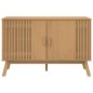 vidaXL Sideboard OLDEN Braun 114x43x73,5 cm Massivholz Kiefer vidaXL Sideboard OLDEN Braun 114x43x73,5 cm Massivholz Kiefer