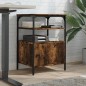 vidaXL Druckerständer 3 Ablagen Räuchereiche 50x40x76 cm Holzwerkstoff vidaXL Druckerständer 3 Ablagen Räuchereiche 50x40x76 cm Holzwerkstoff