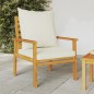 vidaXL Gartensessel 2 Stk. mit Kissen Massivholz Akazie vidaXL Gartensessel 2 Stk. mit Kissen Massivholz Akazie