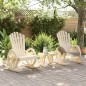 vidaXL 3-tlg. Garten-Lounge-Set Massivholz Tanne vidaXL 3-tlg. Garten-Lounge-Set Massivholz Tanne
