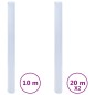 vidaXL Fensterfolien 3 Stk. Statisch Matt Transparent Grau PVC vidaXL Fensterfolien 3 Stk. Statisch Matt Transparent Grau PVC