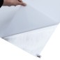 vidaXL Fensterfolien 5 Stk. Statisch Matt Transparent Weiß PVC vidaXL Fensterfolien 5 Stk. Statisch Matt Transparent Weiß PVC