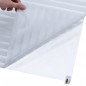 vidaXL Fensterfolien 4 Stk. Matt Jalousien-Muster PVC vidaXL Fensterfolien 4 Stk. Matt Jalousien-Muster PVC