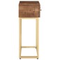 vidaXL Konsolentisch 90x30x76 cm Massivholz Mango und Eisen vidaXL Konsolentisch 90x30x76 cm Massivholz Mango und Eisen