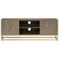 vidaXL TV-Schrank 110x30x40 cm Massivholz Mango und Eisen vidaXL TV-Schrank 110x30x40 cm Massivholz Mango und Eisen