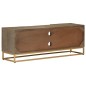 vidaXL TV-Schrank 110x30x40 cm Massivholz Mango und Eisen vidaXL TV-Schrank 110x30x40 cm Massivholz Mango und Eisen