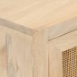 vidaXL Sideboard 55x30x76 cm Massivholz Mango und Eisen vidaXL Sideboard 55x30x76 cm Massivholz Mango und Eisen