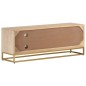 vidaXL TV-Schrank 110x30x40 cm Massivholz Mango und Eisen vidaXL TV-Schrank 110x30x40 cm Massivholz Mango und Eisen