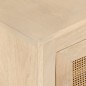 vidaXL TV-Schrank 110x30x40 cm Massivholz Mango und Eisen vidaXL TV-Schrank 110x30x40 cm Massivholz Mango und Eisen
