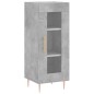 Highboard Betongrau 34,5x34x180 cm Holzwerkstoff Highboard Betongrau 34,5x34x180 cm Holzwerkstoff