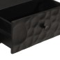 vidaXL Konsolentisch Schwarz 90x30x76 cm Massivholz Mango und Eisen vidaXL Konsolentisch Schwarz 90x30x76 cm Massivholz Mango und Eisen
