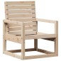 vidaXL Gartenstuhl 57,5x63x76 cm Massivholz Kiefer vidaXL Gartenstuhl 57,5x63x76 cm Massivholz Kiefer