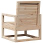 vidaXL Gartenstuhl 57,5x63x76 cm Massivholz Kiefer vidaXL Gartenstuhl 57,5x63x76 cm Massivholz Kiefer