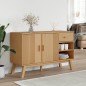vidaXL Sideboard OLDEN Braun 114x43x73,5 cm Massivholz Kiefer vidaXL Sideboard OLDEN Braun 114x43x73,5 cm Massivholz Kiefer