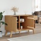vidaXL Sideboard OLDEN Braun 114x43x73,5 cm Massivholz Kiefer vidaXL Sideboard OLDEN Braun 114x43x73,5 cm Massivholz Kiefer